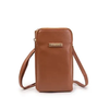 Bolsa Transversal Feminina Alça Tiracolo Pu Liso Premium