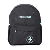 Mochila Casual Escolar Juvenil Emborrachada Impermeável PVC+CANVAS Rabisk