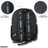 Mochila Casual Escolar Juvenil Emborrachada Impermeável PVC+CANVAS Rabisk